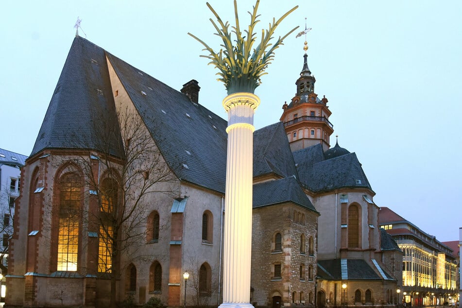 In der Nikolaikirche soll die Andacht am Sonntag stattfinden - Leipziger können sich via Livestream zuschalten. (Symbolbild)