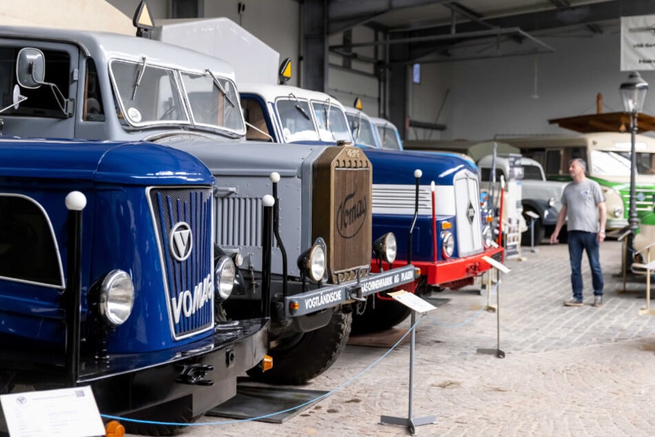 Im Nutzfahrzeugmuseum Hartmannsdorf treffen sich Oldtimer-Fans am 1. Mai. (Archivbild)