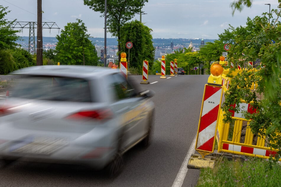 Wenige Augenblicke später sind 50 Stundenkilometer in Richtung Stadtzentrum erlaubt.