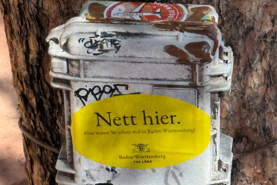 Sticker wie dieser sollen das eingestaubte Image von Baden-Württemberg etwas verjüngen.