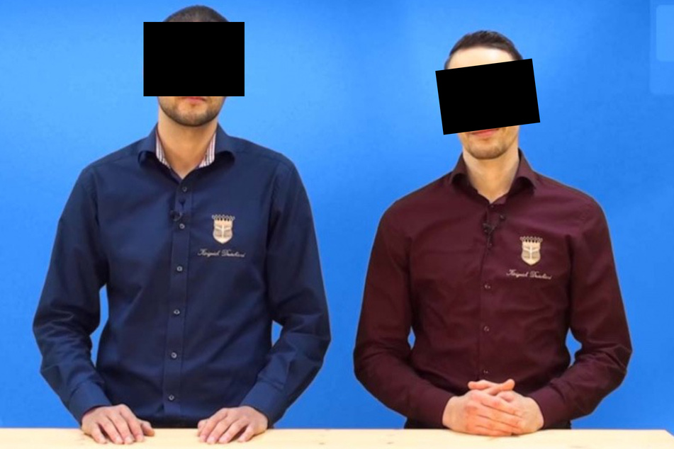Martin S. (39, l.) war wohl "Leiter der Königlichen Reichsbank" und Benjamin M. (38) "Leiter des Meldeamts".