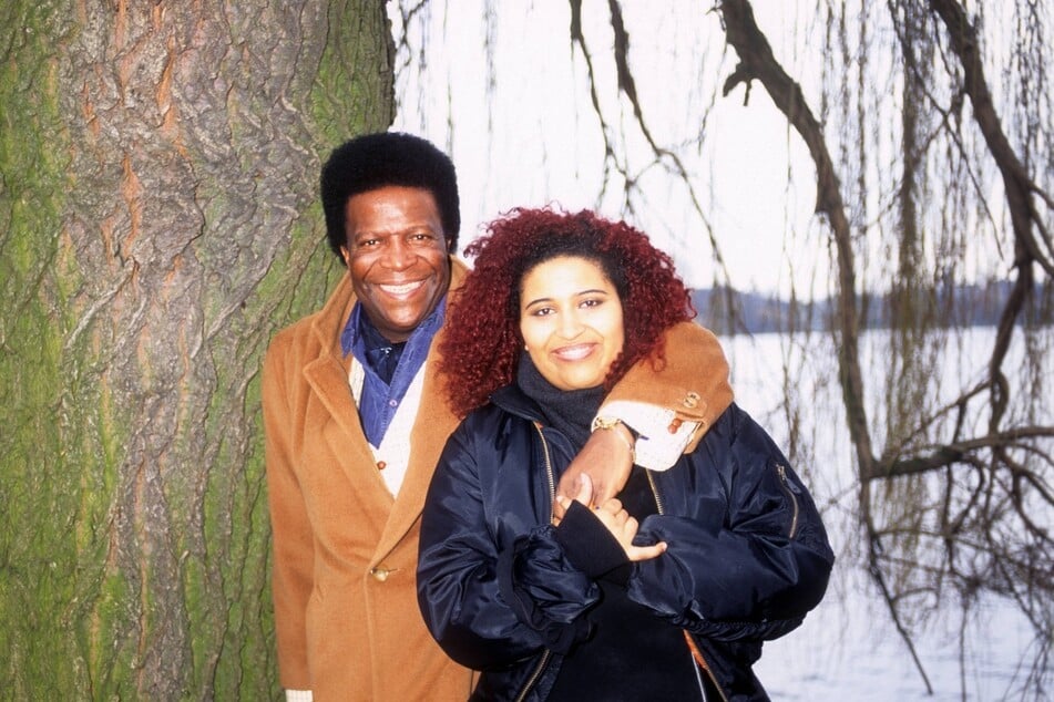 Roberto und Patricia Blanco 1995, als ihr Vater-Tochter-Verhältnis noch gut war.