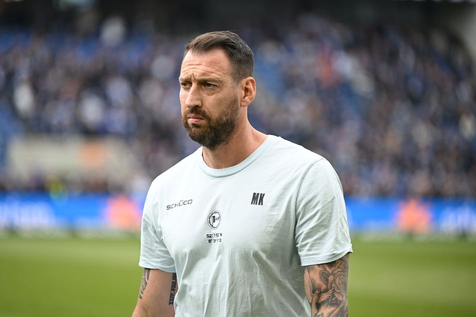 Mitch Kniat (40) ist nicht länger Trainer von Arminia Bielefeld.