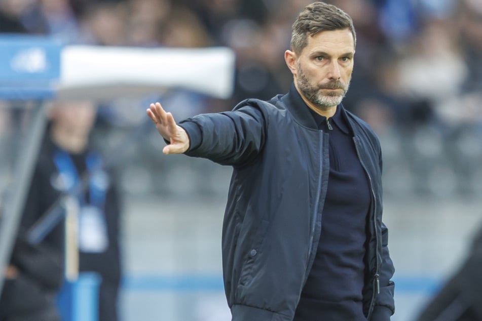 Stefan Leitl (48) verfolgt mit Hertha in dieser Saison einen anderen spielerischen Ansatz.