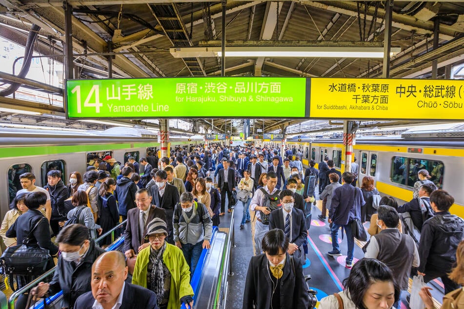 Die U-Bahn-Station im Shinjuku-Bahnhof gehört zu den meistfrequentierten der Welt.