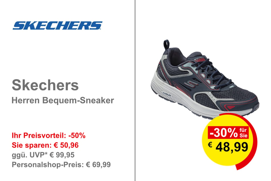 Skechers Herren Bequem-Sneaker