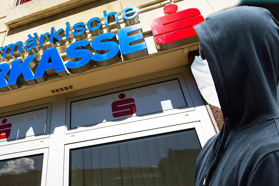 Geldtransporter vor Sparkasse überfallen: Täter trug Corona-Schutzmaske!