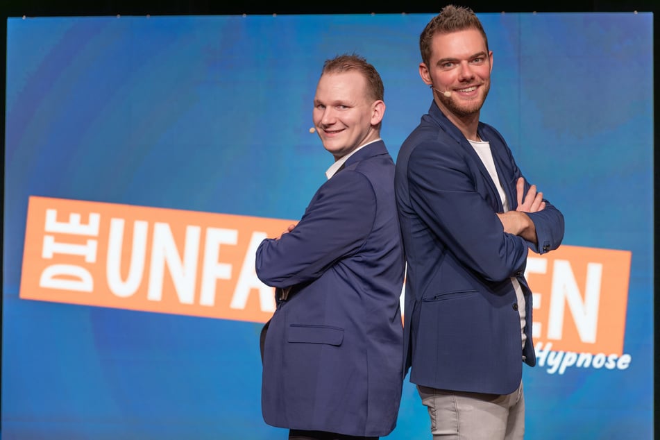 Ben David (r.) und Christo laden Euch ein zu einer fantastischen Show aus Magie und Hypnose.