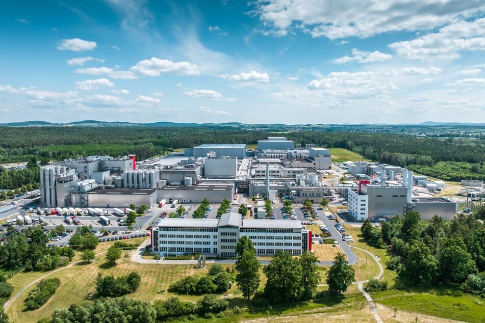 Auf dem großen Gelände der Sachsenmilch Molkerei in Leppersdorf bei Dresden ist viel Platz für die berufliche Zukunft.