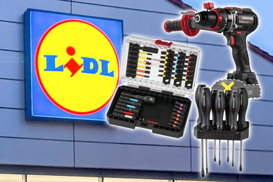 Schlagbohrschrauber und Zubehör gibt's ab Montag (1.12.) günstig bei Lidl