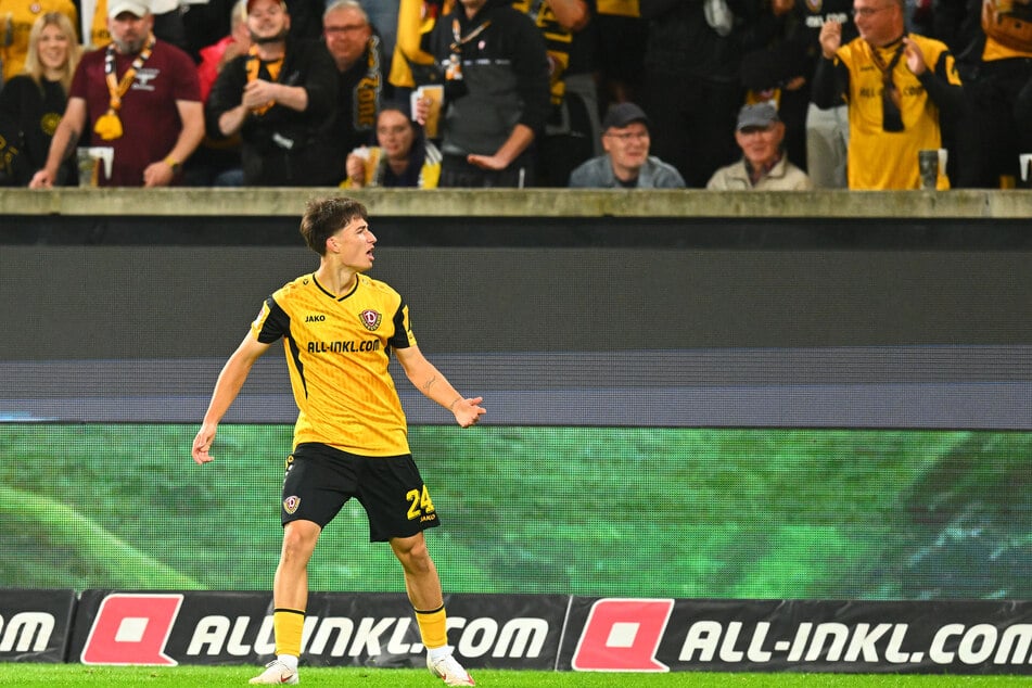 Der frühe Treffer von Patrice Covic reichte Dynamo Dresden gegen die Hertha nicht.