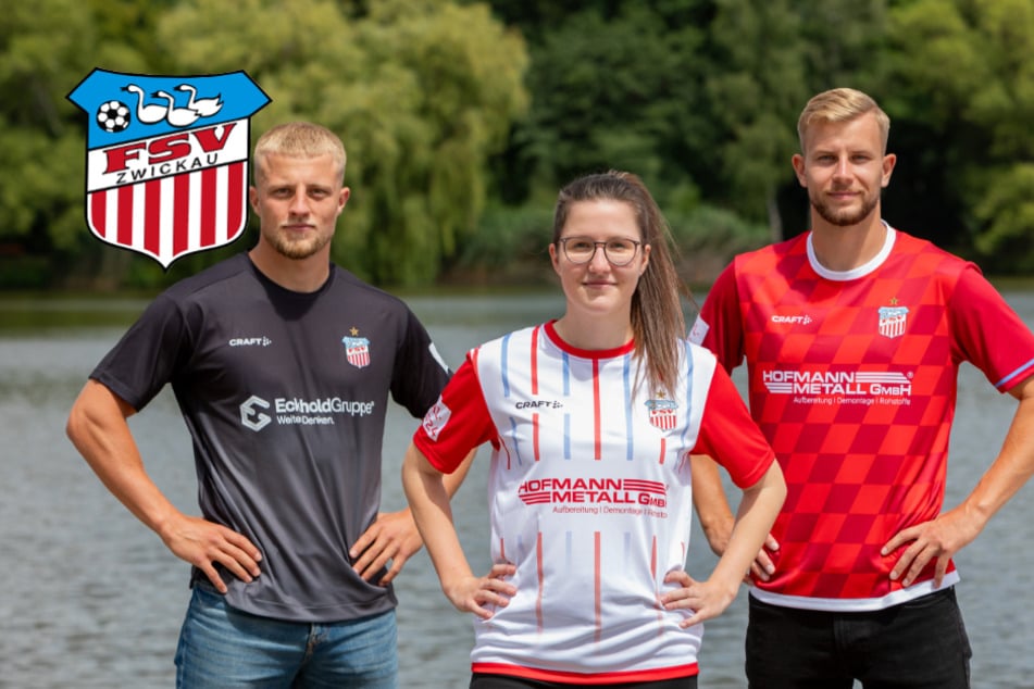 FSV Zwickau: Das sind die neuen Trikots