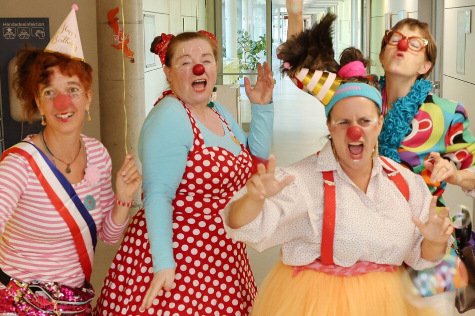 Dresden: Dresdner Klinik-Clowns: Seit 30 Jahren zaubern sie kranken Kindern ein Lächeln ins Gesicht