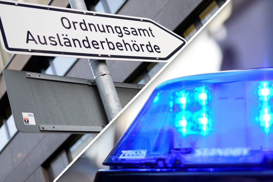 Einsatz in Ausländerbehörde: Mann droht mit Gewalt und landet in Psychiatrie