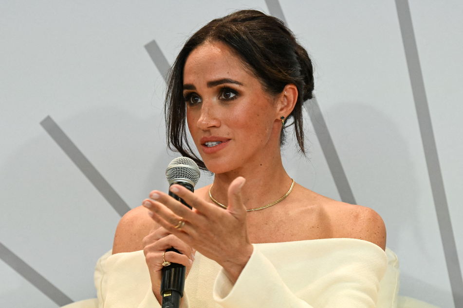 Meghan Markle (pictured) appears to have fallen out of touch with her former "dear friend" Sophie Trudeau.