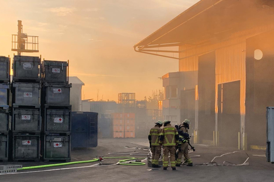 Das Löschwasser der Brandschutzanlage reichte aus, das Feuer zu löschen.