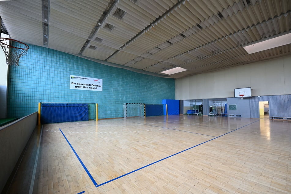 Die Sanierung der Sporthalle im Zwickauer Sportforum "Sojus" ist überfällig.