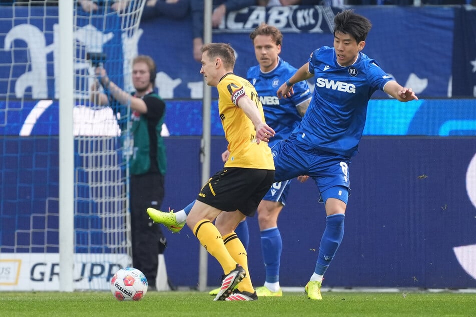 Niklas Hauptmann bringt die SGD in Führung.