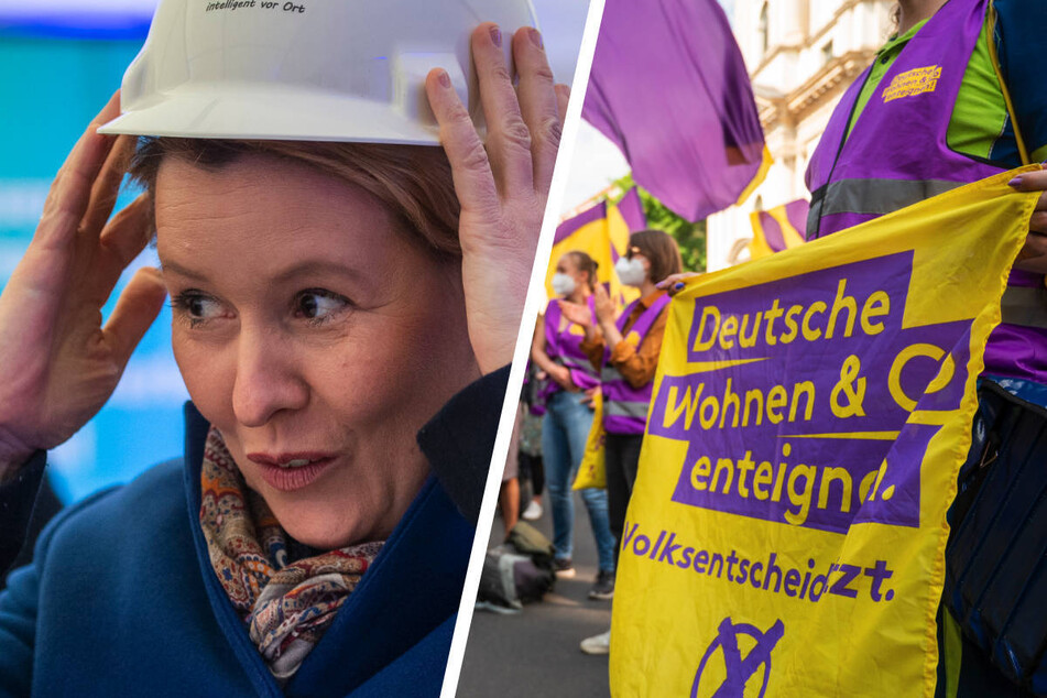 Berlin: Giffey, Geisel & Co, abwählen: Enteignungs-Initiative will Wahlkampf beeinflussen