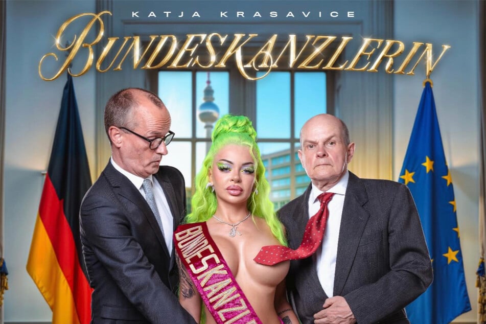 Im Juli 2025 kündigte Krasavice ihr Album an. Auf dem Cover sind ein Friedrich-Merz- und ein Olaf-Scholz-Double zu sehen.