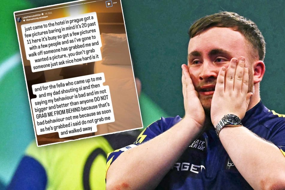 Dispuut voor hotel: Dartswereldkampioen Littler maakt ruzie met fan
