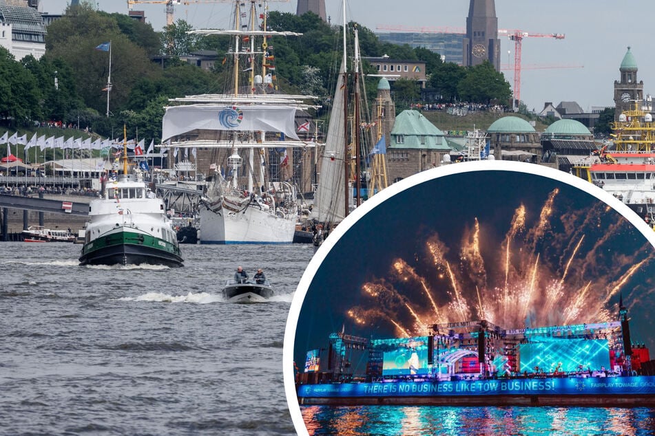 Hamburg Veranstaltungen: Hafengeburtstag bricht Weltrekord: Größte schwimmende Bühne