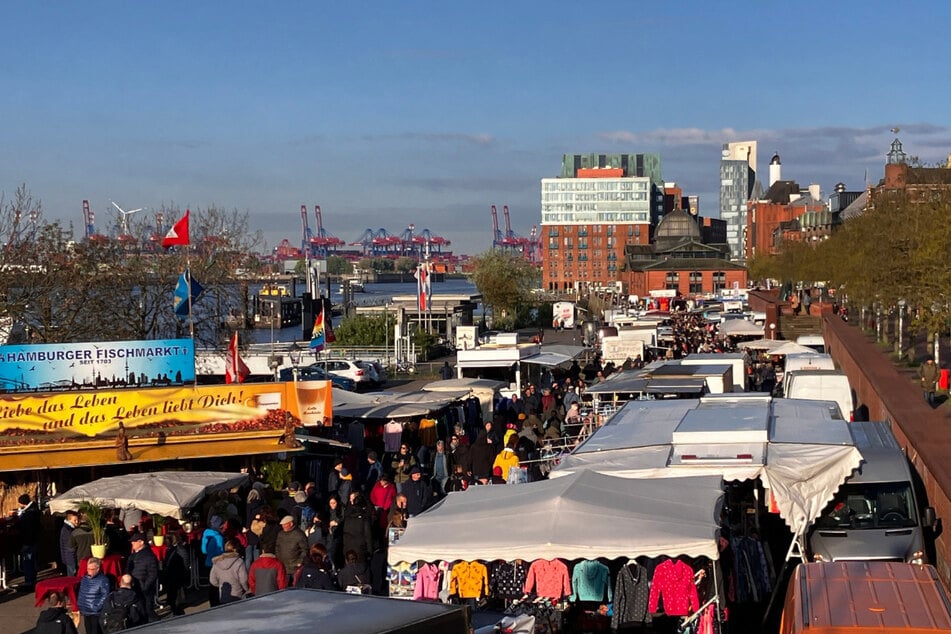 Die Anzahl der Marktschreier auf dem Hamburger Fischmarkt ist stark zurückgegangen.