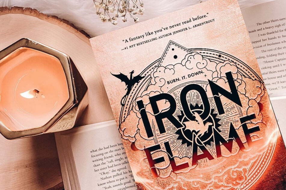 Iron Flame is the highly-anticipated sequel to Fourth Wing by Rebecca Yarros.