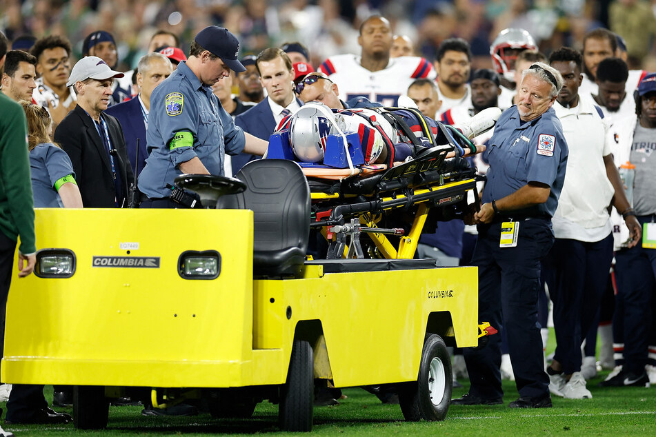 New England Patriots rookie Isaiah Bolden also suffered a serious injury, with the game against the Green Bay Packers eventually being called off.