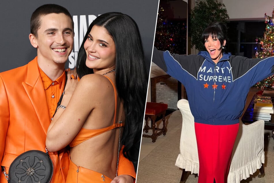 Kris Jenner (r.) gave Timothée Chalamet (l.) some big praise amid his romance with her daughter Kylie.