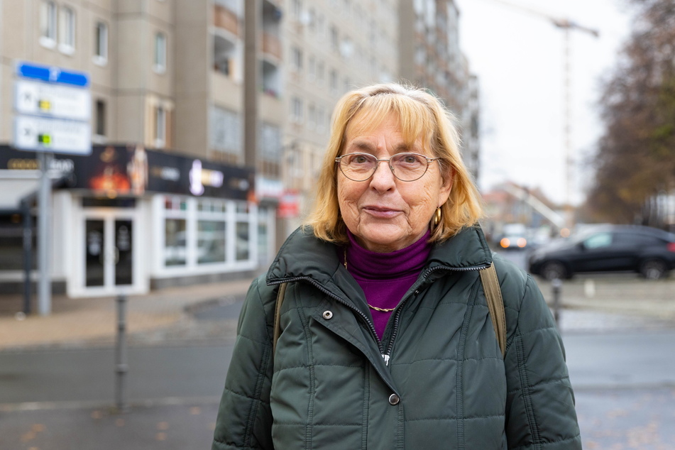 Anwohnerin Siglinde Krahl (52) kennt die Probleme in dem Viertel. Sie wünscht sich unter anderem mehr Grün.