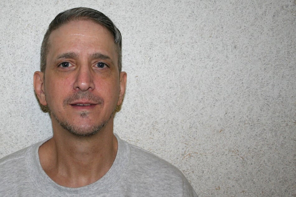 Richard Glossip, who is fighting to overturn his conviction and death sentence, is pictured in a photograph taken by his attorney in 2016.