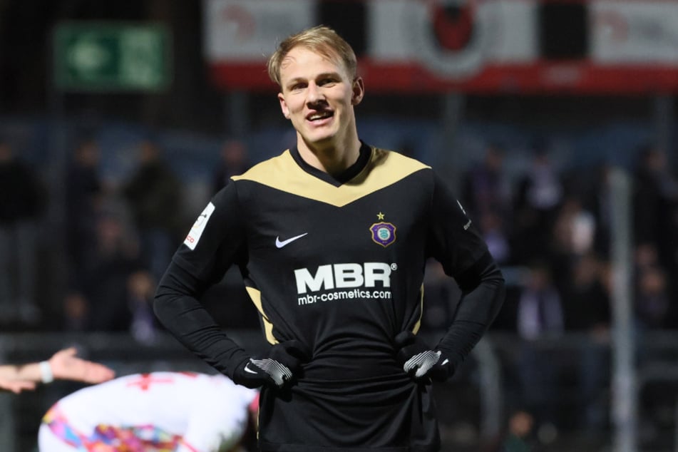 Jannic Ehlers (23) setzt weiterhin auf den Klassenhalt: "solange es rechnerisch möglich ist".