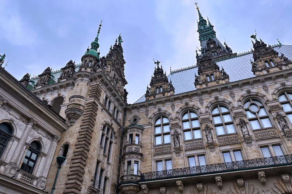 Der Sitz des rot-grün regierten Senats befindet sich im Hamburger Rathaus. (Archivbild)