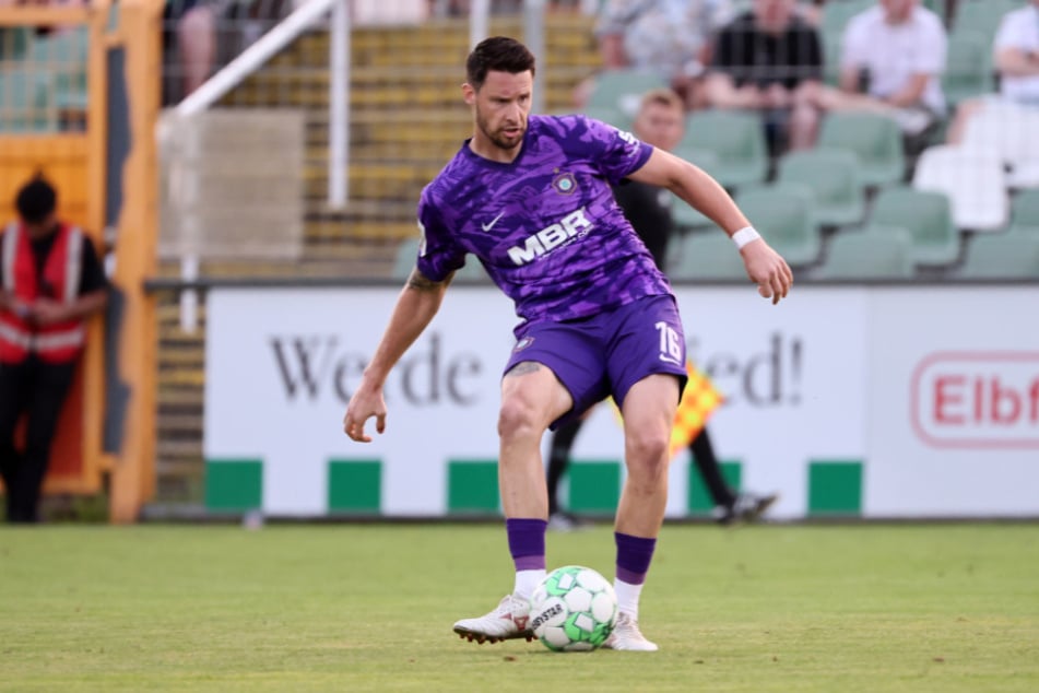 Ryan Malone (33) war in der zweiten Hälfte gegen Chemie Leipzig der Antreiber bei den Veilchen.