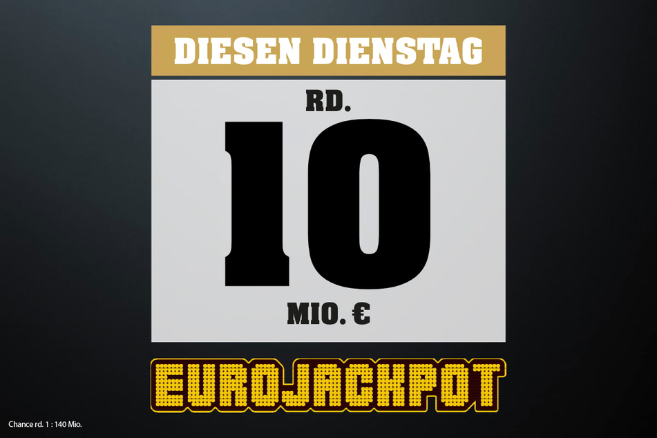 Eurojackpot: Diesen Dienstag (9.12.) liegen 10 Millionen Euro im Jackpot.