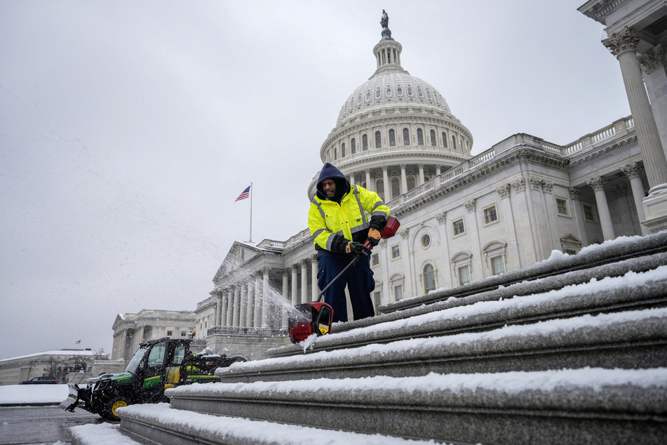 Congress is set to vote Thursday on temporary funding to thwart a partial government shutdown, as forecasts for a blizzard pile pressure on lawmakers already racing against the clock to keep the lights on.