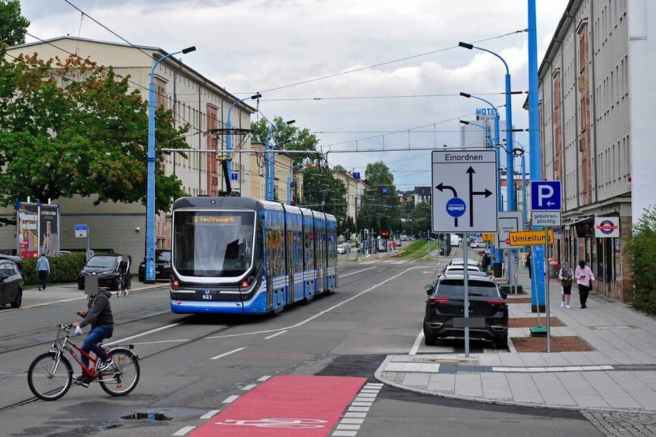 Im Bereich Reitbahnstrasse/Moritzstrasse plant die Stadt eine Tempo-30-Zone.