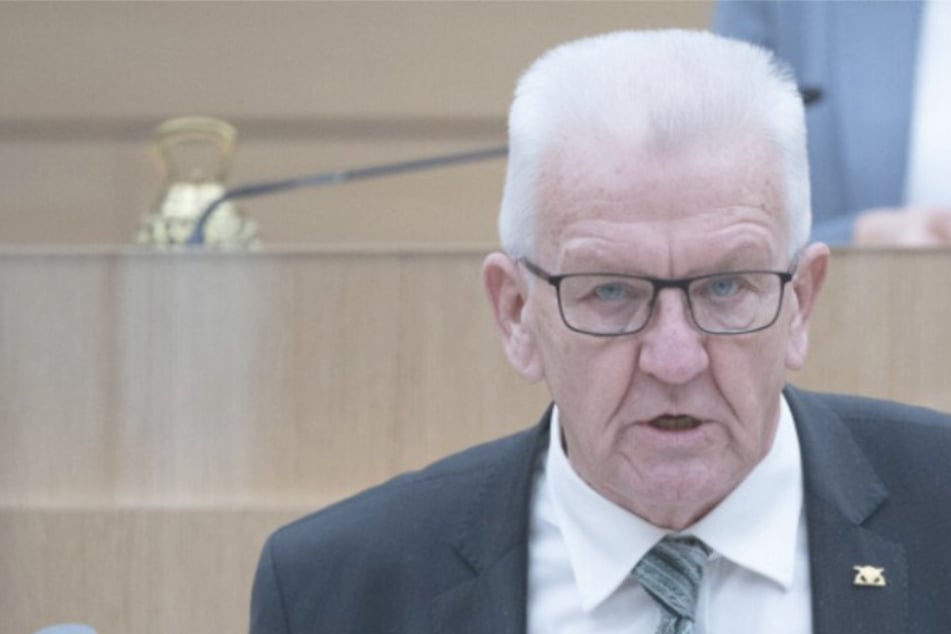 Ministerpräsident von Baden-Württemberg Winfried Kretschmann.