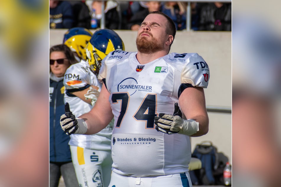 Soll die Dresdner O-Line verstärken: Robert Macaj (24).