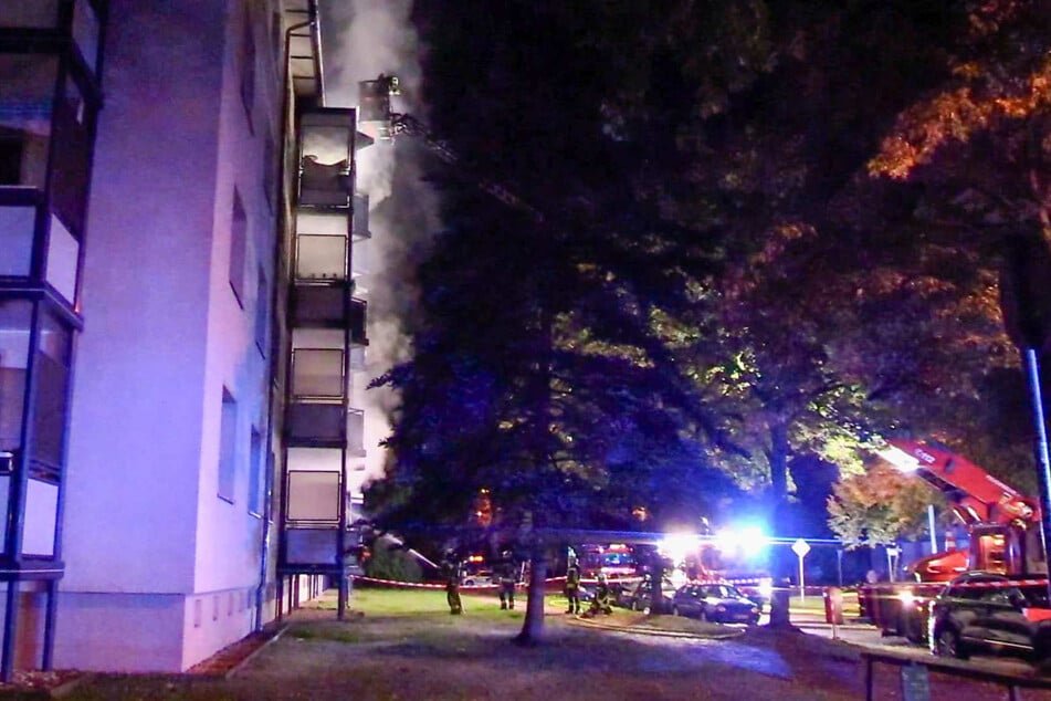 Infolge des Wohnungsbrands entstand ein hoher Sachschaden.