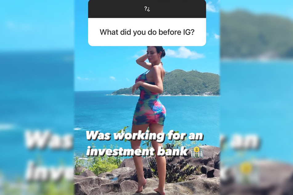 Mit dieser Instagram-Story verriet Yvonne Bar (31) am späten Dienstagabend, wie sie vor ihrer Zeit als Erotik-Model ihr Einkommen verdiente.