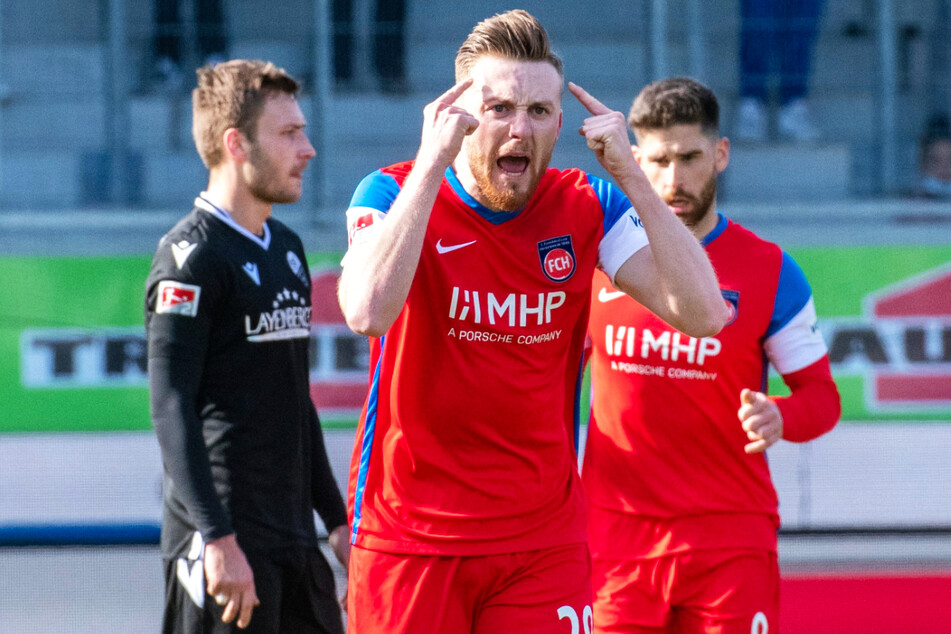 Mentalitätsspieler: Tobias Mohr (26) ist mental stark und spielt beim 1. FC Heidenheim eine hervorragende Saison.