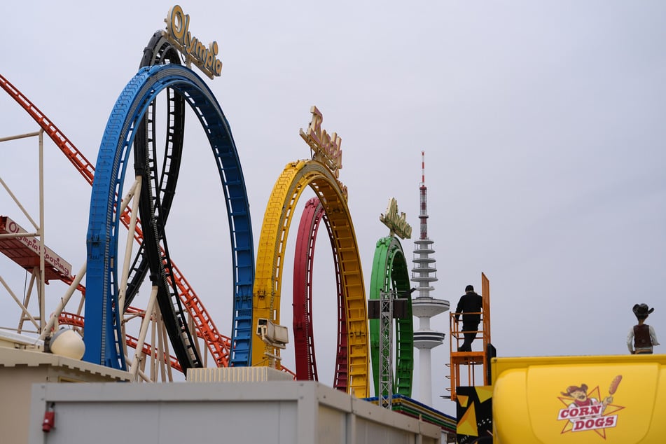 Die Achterbahn "Olympia-Looping" feiert nach 14 Jahren ihr Comeback.