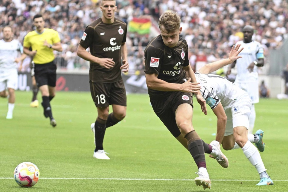 David Nemeth (21) feierte am Sonntag ein gelungenes Pflichtspiel-Debüt für den FC St. Pauli.