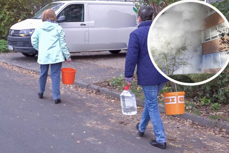 Leipzig: Bewohner der "Lange Lene" nach Feuer ohne Strom und Wasser - doch für wie lange?