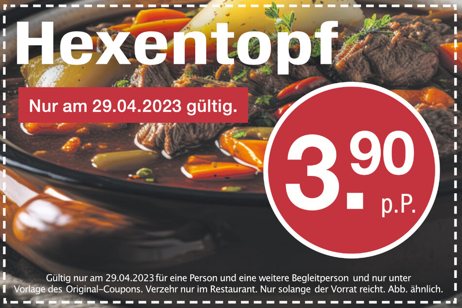 Hier klicken und Coupon herunterladen.