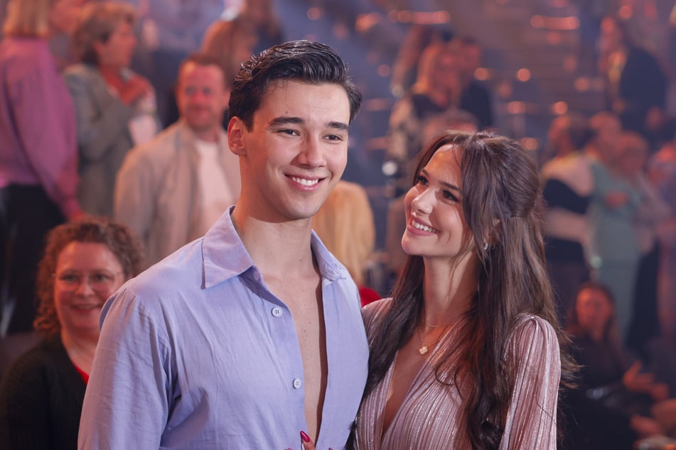 Diego Pooth mit seiner Freundin Louisa Büscher (22) in der RTL-Tanzshow "Let's Dance". (Archivfoto)
