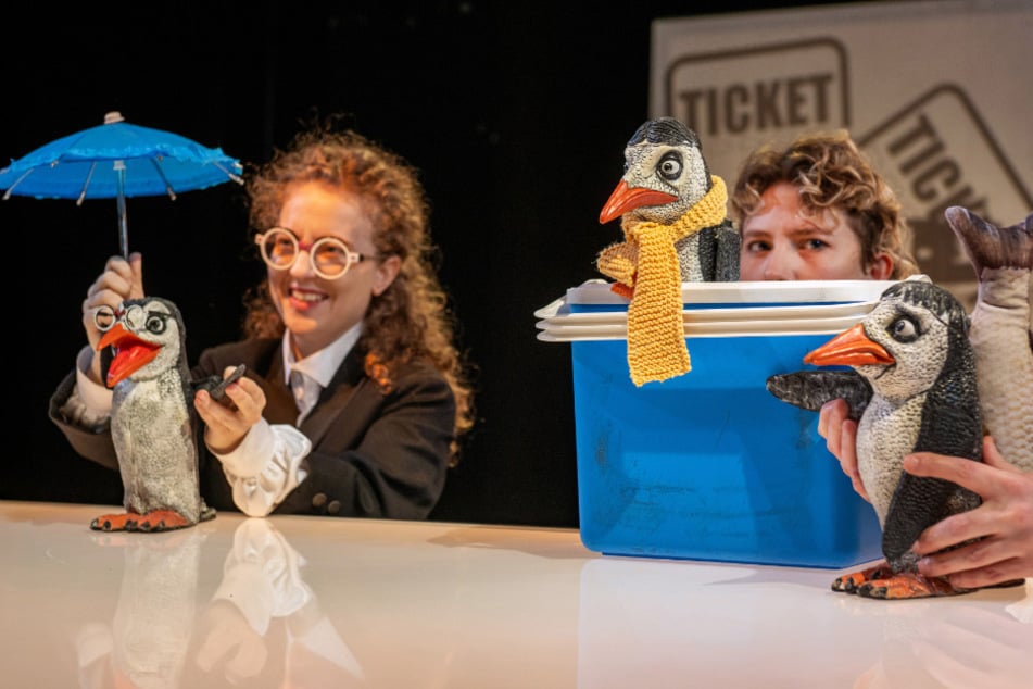 Schaffen es die drei Pinguine zusammen auf die Arche?