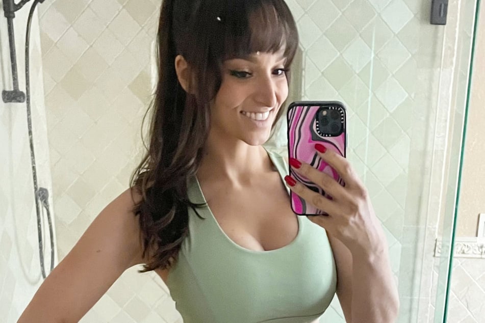 Lexi Luna (33) auf einem sexy Twitter-Selfie.